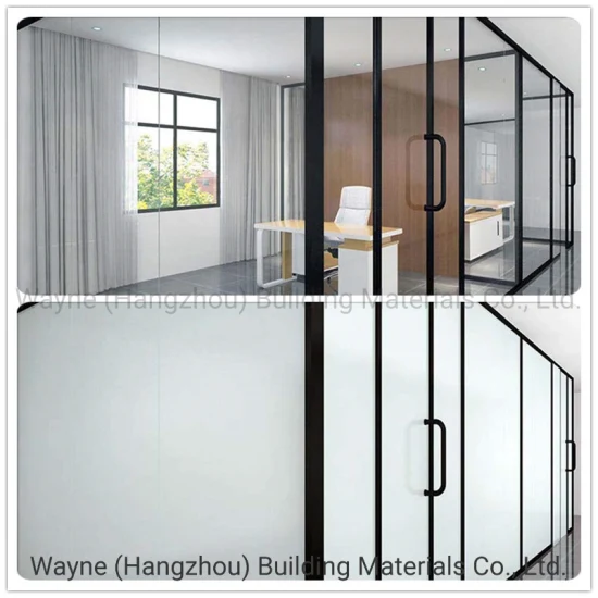 Китай CE Стандартная заводская цена Pdlc Dgu Electric Smart Изолированное двойное остекление с декоративным ламинированным защитным стеклом для оконного фасада навесной стены