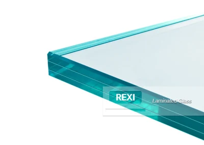 Прозрачное плоское или изогнутое закаленное ламинированное стекло ПВБ толщиной от 6,38 до 40,28 мм.